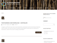 Tablet Screenshot of oliver-driver.de